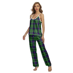Duncan Modern Tartan Plaid Cami Pajamas Sets