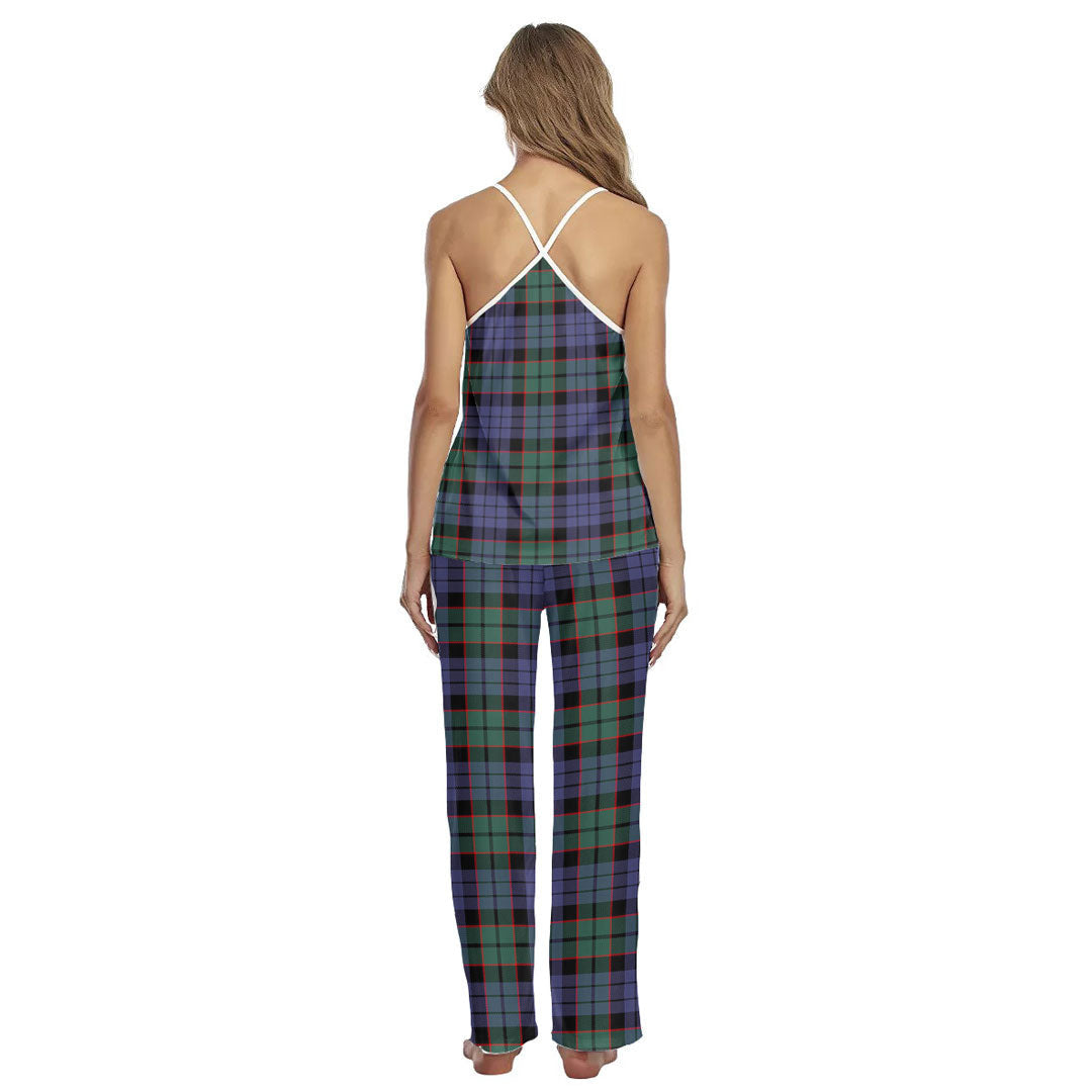 Fletcher Modern Tartan Plaid Cami Pajamas Sets