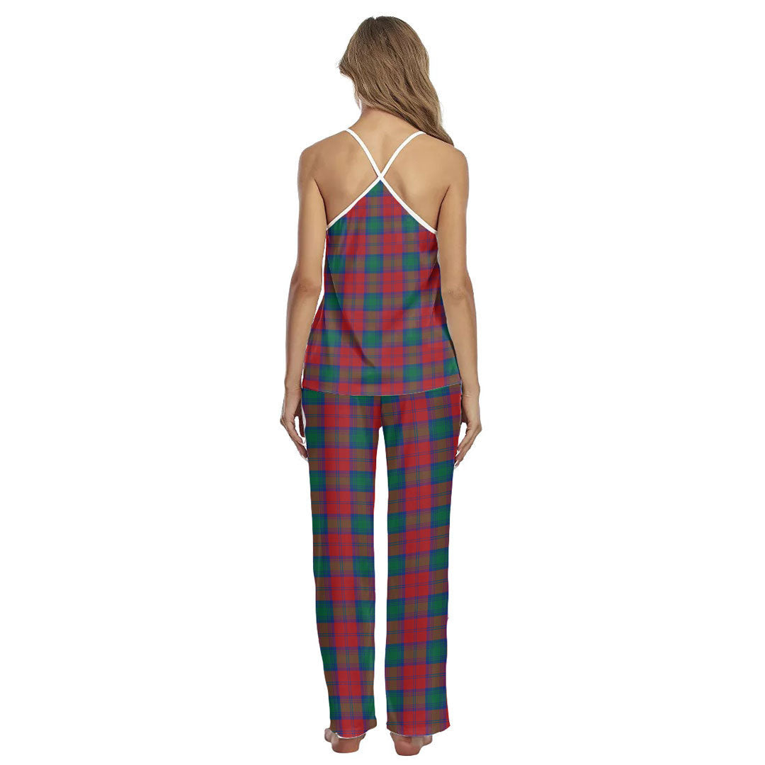 Lindsay Modern Tartan Plaid Cami Pajamas Sets