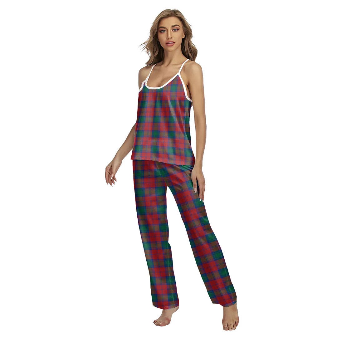 Lindsay Modern Tartan Plaid Cami Pajamas Sets