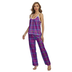 Jackson Tartan Plaid Cami Pajamas Sets