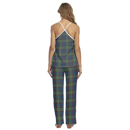 Nicolson Hunting Ancient Tartan Plaid Cami Pajamas Sets