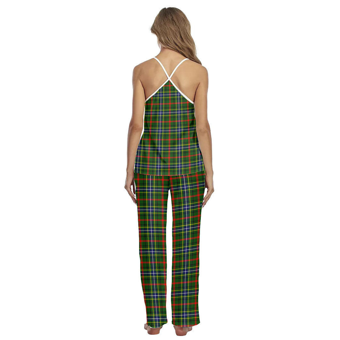 Bisset Tartan Plaid Cami Pajamas Sets