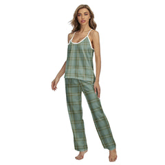 Kelly Dress Tartan Plaid Cami Pajamas Sets