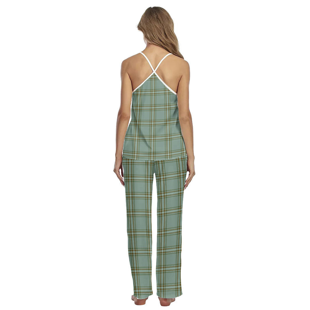 Kelly Dress Tartan Plaid Cami Pajamas Sets