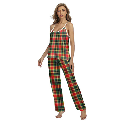 MacLachlan Hunting Modern Tartan Plaid Cami Pajamas Sets