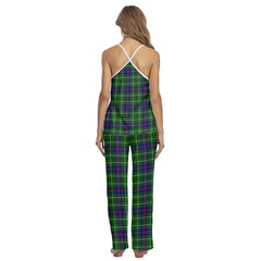 Duncan Modern Tartan Plaid Cami Pajamas Sets