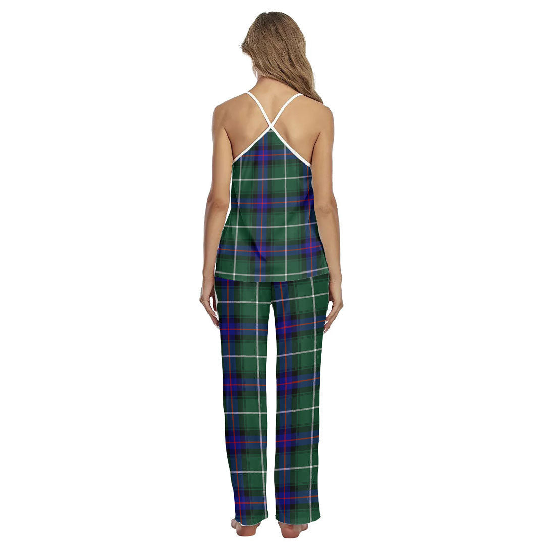 MacDonald of the Isles Hunting Modern Tartan Plaid Cami Pajamas Sets