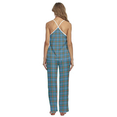 Agnew Ancient Tartan Plaid Cami Pajamas Sets