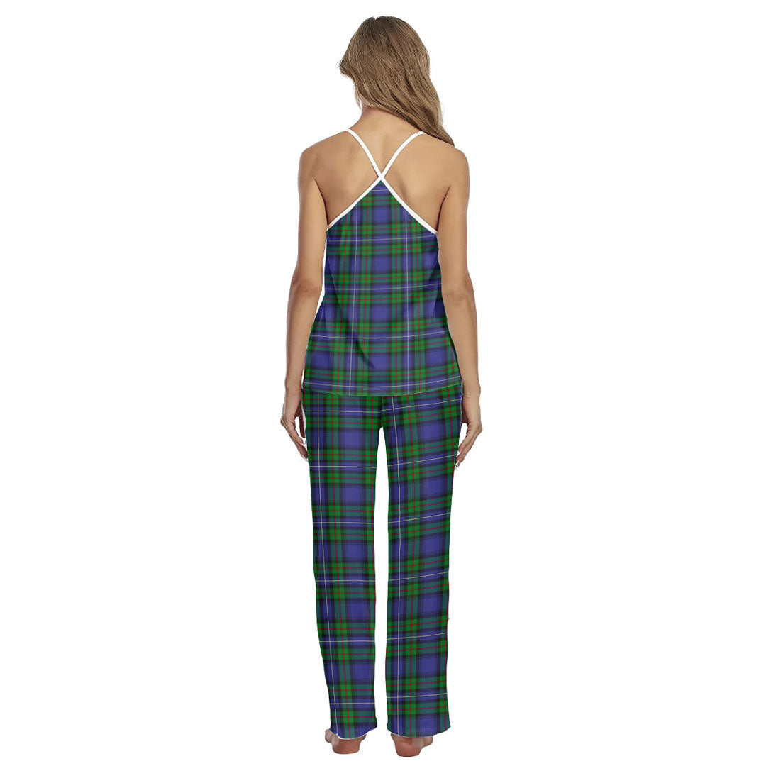 Robertson Hunting Modern Tartan Plaid Cami Pajamas Sets