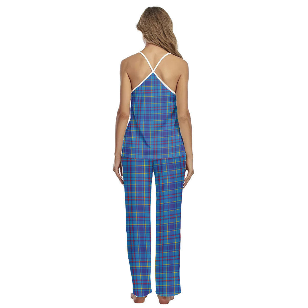 Mercer Modern Tartan Plaid Cami Pajamas Sets