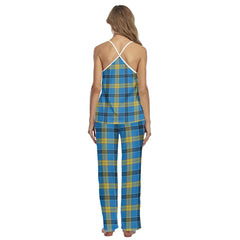 Laing Tartan Plaid Cami Pajamas Sets