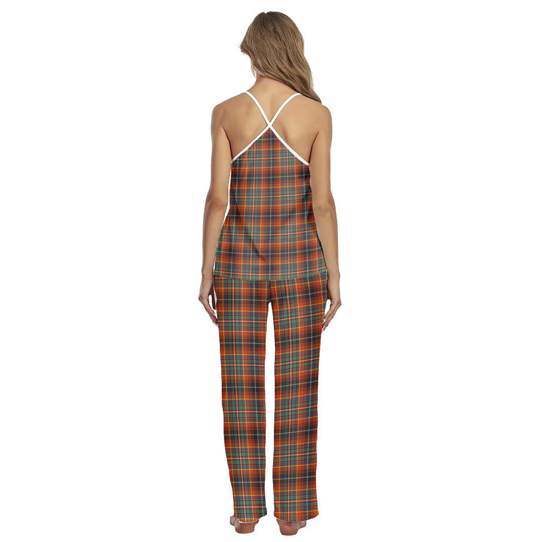 Innes Ancient Tartan Plaid Cami Pajamas Sets