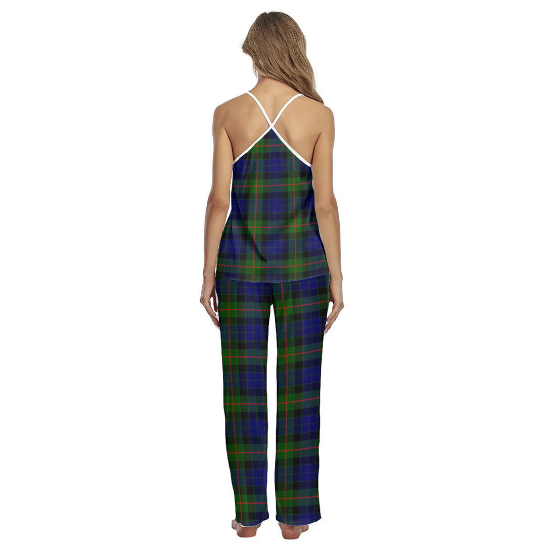 Gunn Modern Tartan Plaid Cami Pajamas Sets