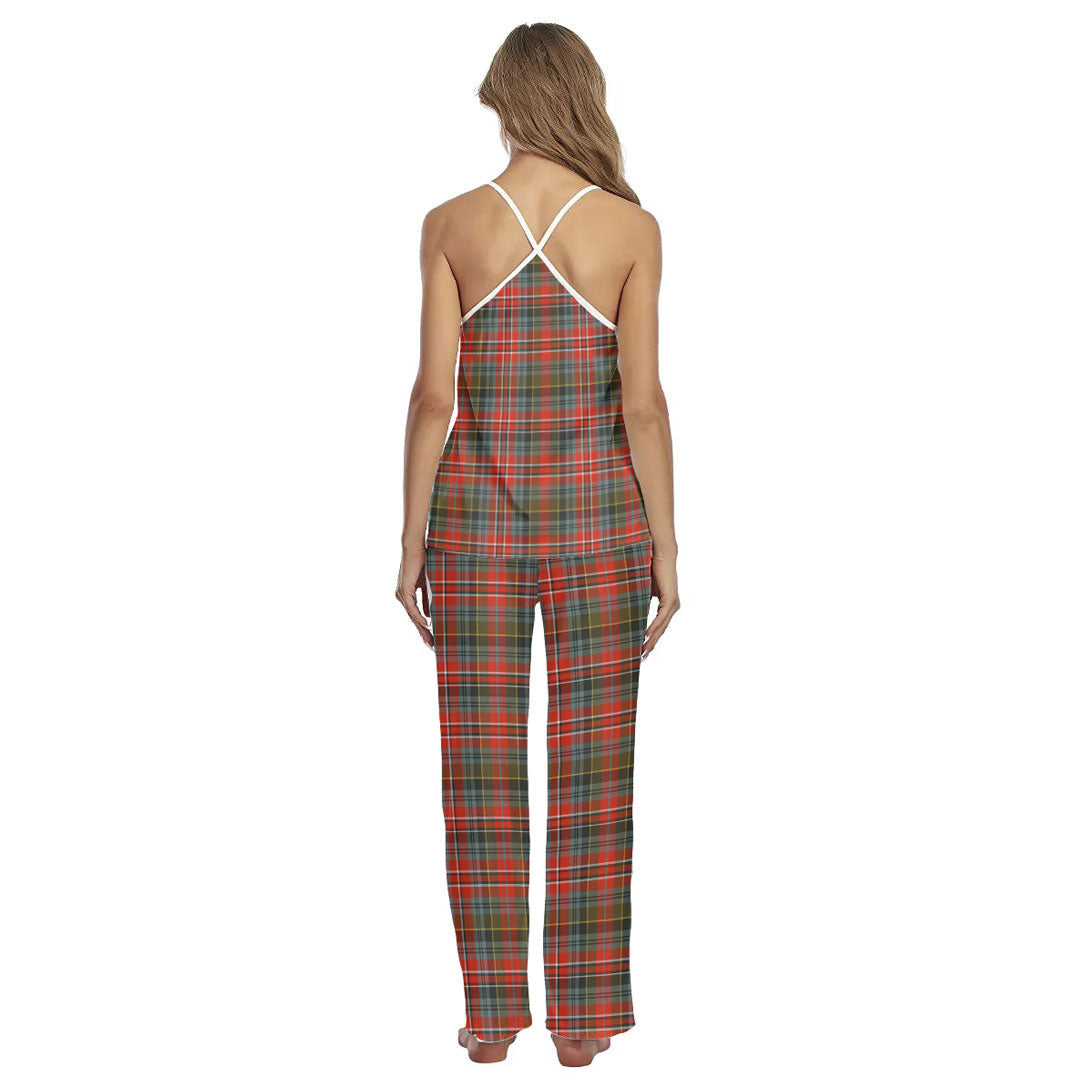 MacPherson Weathered Tartan Plaid Cami Pajamas Sets