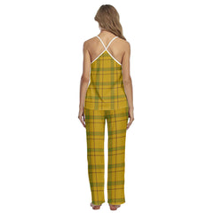 Houston Tartan Plaid Cami Pajamas Sets