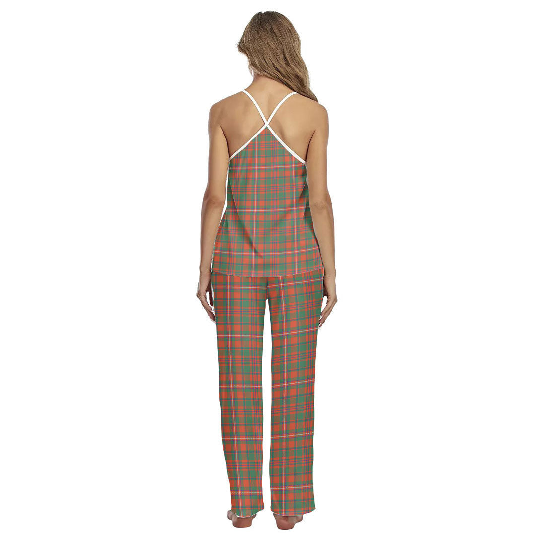 MacKinnon Ancient Tartan Plaid Cami Pajamas Sets