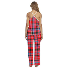 Aberdeen District Tartan Plaid Cami Pajamas Sets