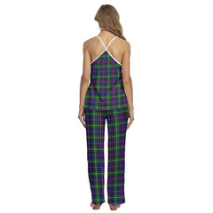 Inglis Modern Tartan Plaid Cami Pajamas Sets