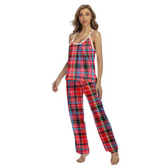 Aberdeen District Tartan Plaid Cami Pajamas Sets