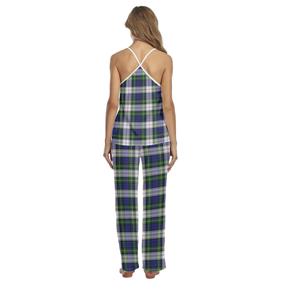 Gordon Dress Modern Tartan Plaid Cami Pajamas Sets