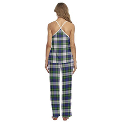 Gordon Dress Modern Tartan Plaid Cami Pajamas Sets