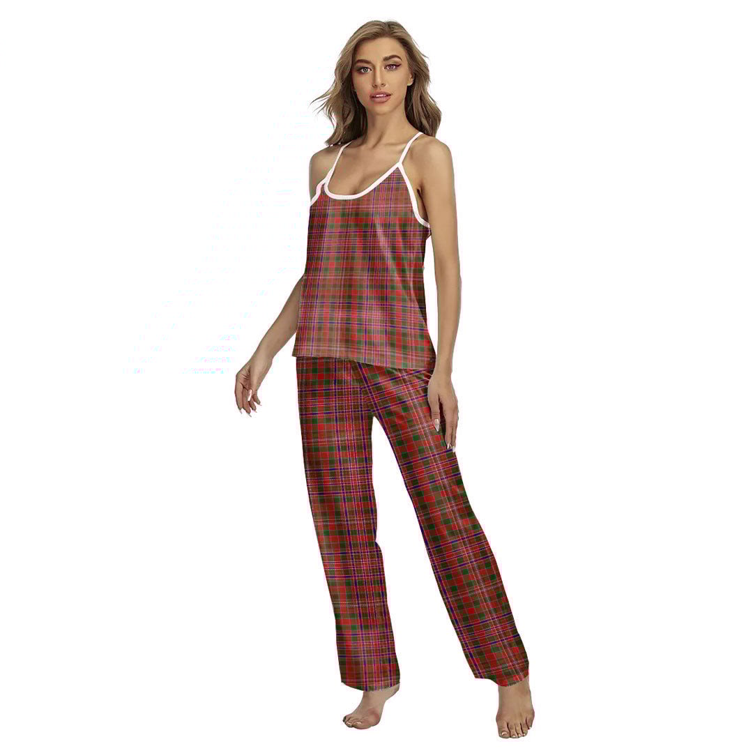 MacAlister Modern Tartan Plaid Cami Pajamas Sets