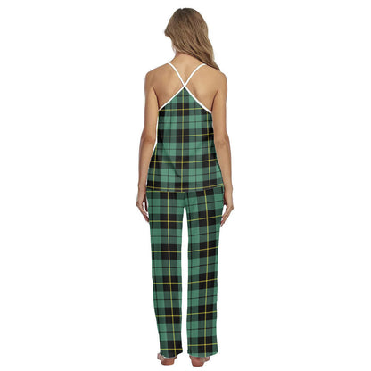 Wallace Hunting Ancient Tartan Plaid Cami Pajamas Sets