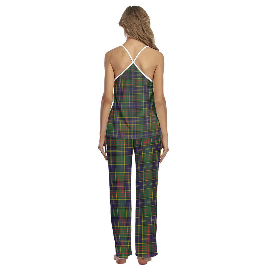 MacMillan Hunting Modern Tartan Plaid Cami Pajamas Sets