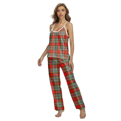 Chattan Tartan Plaid Cami Pajamas Sets