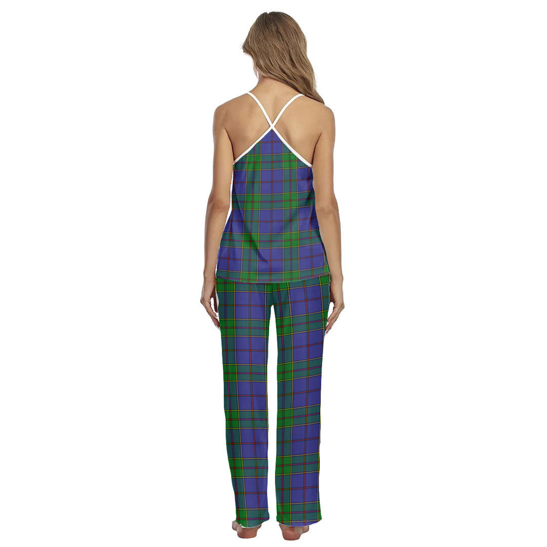 Strachan Tartan Plaid Cami Pajamas Sets