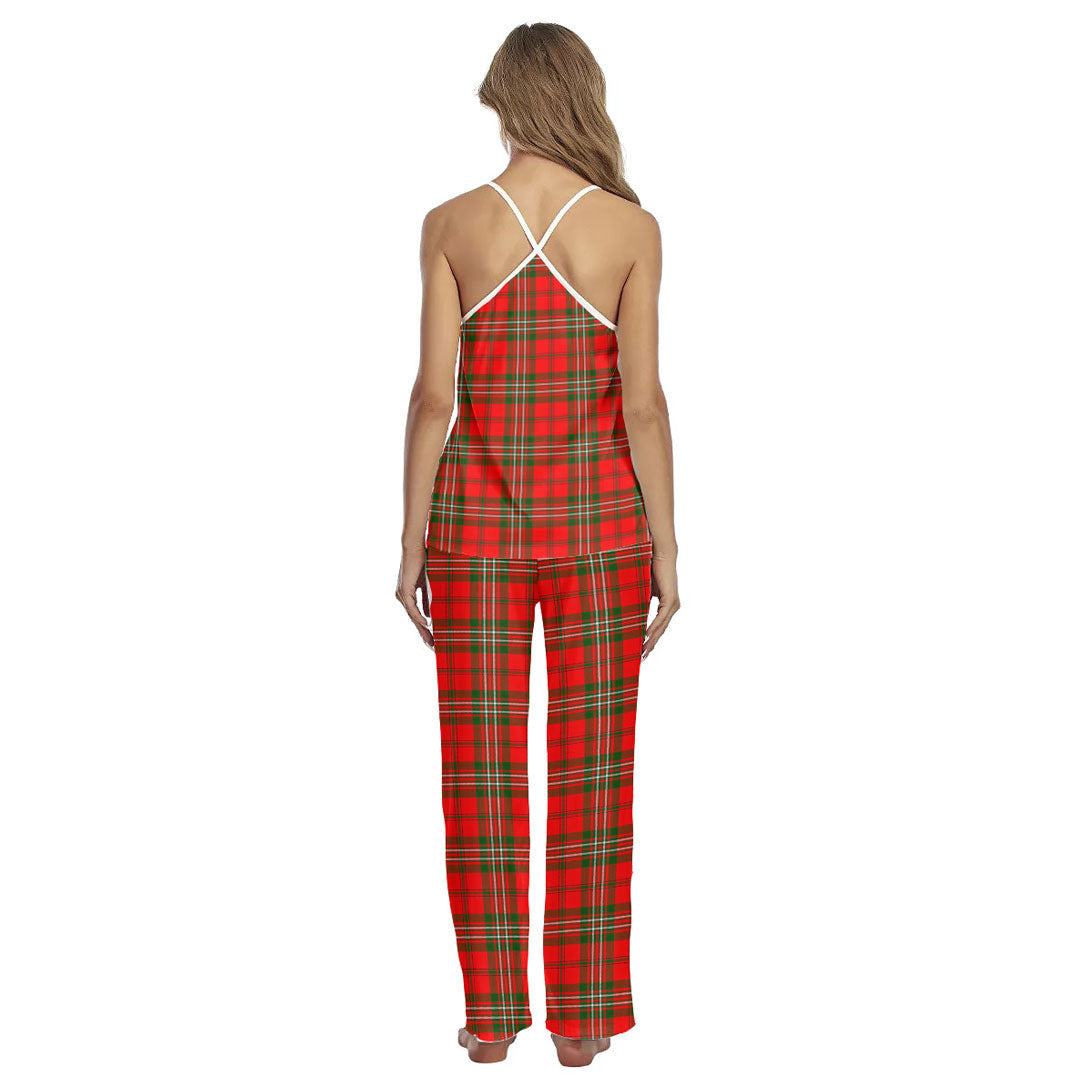 SCOTT MODERN Tartan Plaid Cami Pajamas Sets