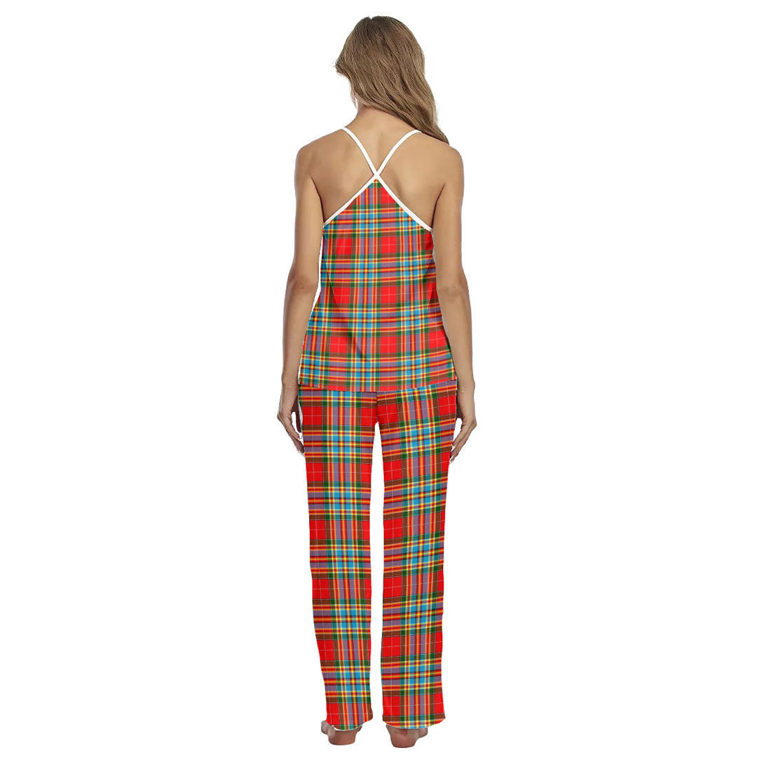 Chattan Tartan Plaid Cami Pajamas Sets