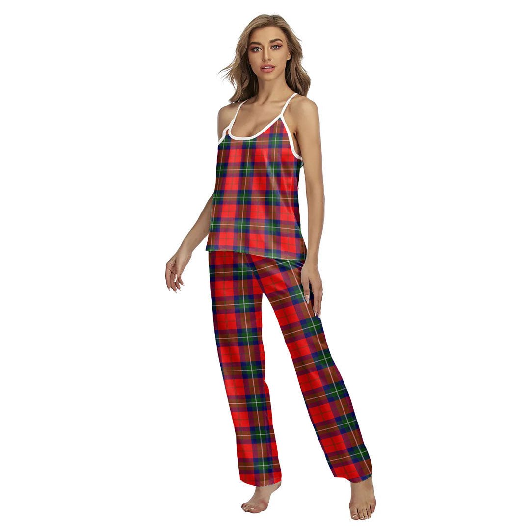 Ruthven Modern Tartan Plaid Cami Pajamas Sets