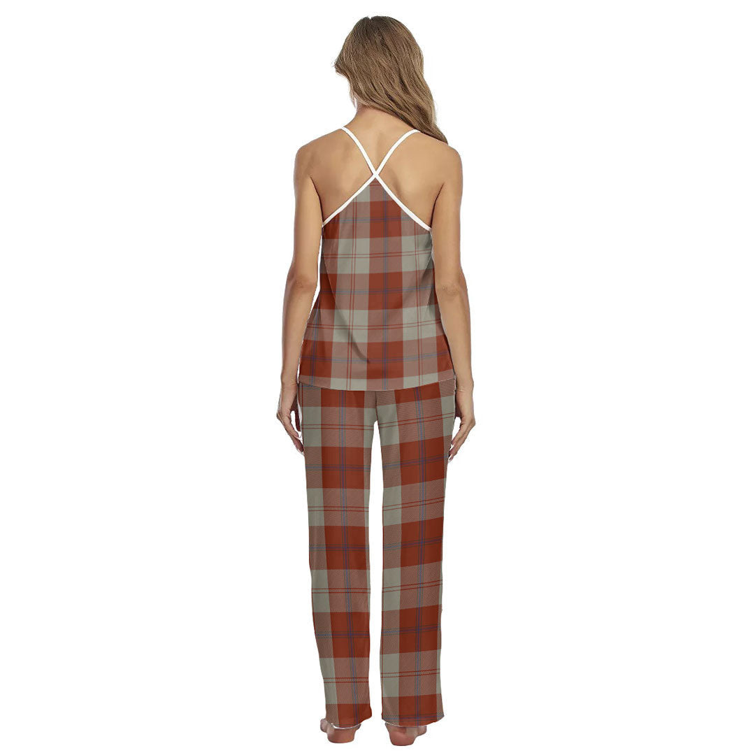 Davidson Dress Dancers Tartan Plaid Cami Pajamas Sets