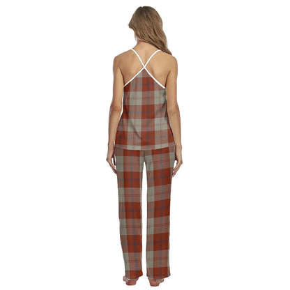 Davidson Dress Dancers Tartan Plaid Cami Pajamas Sets