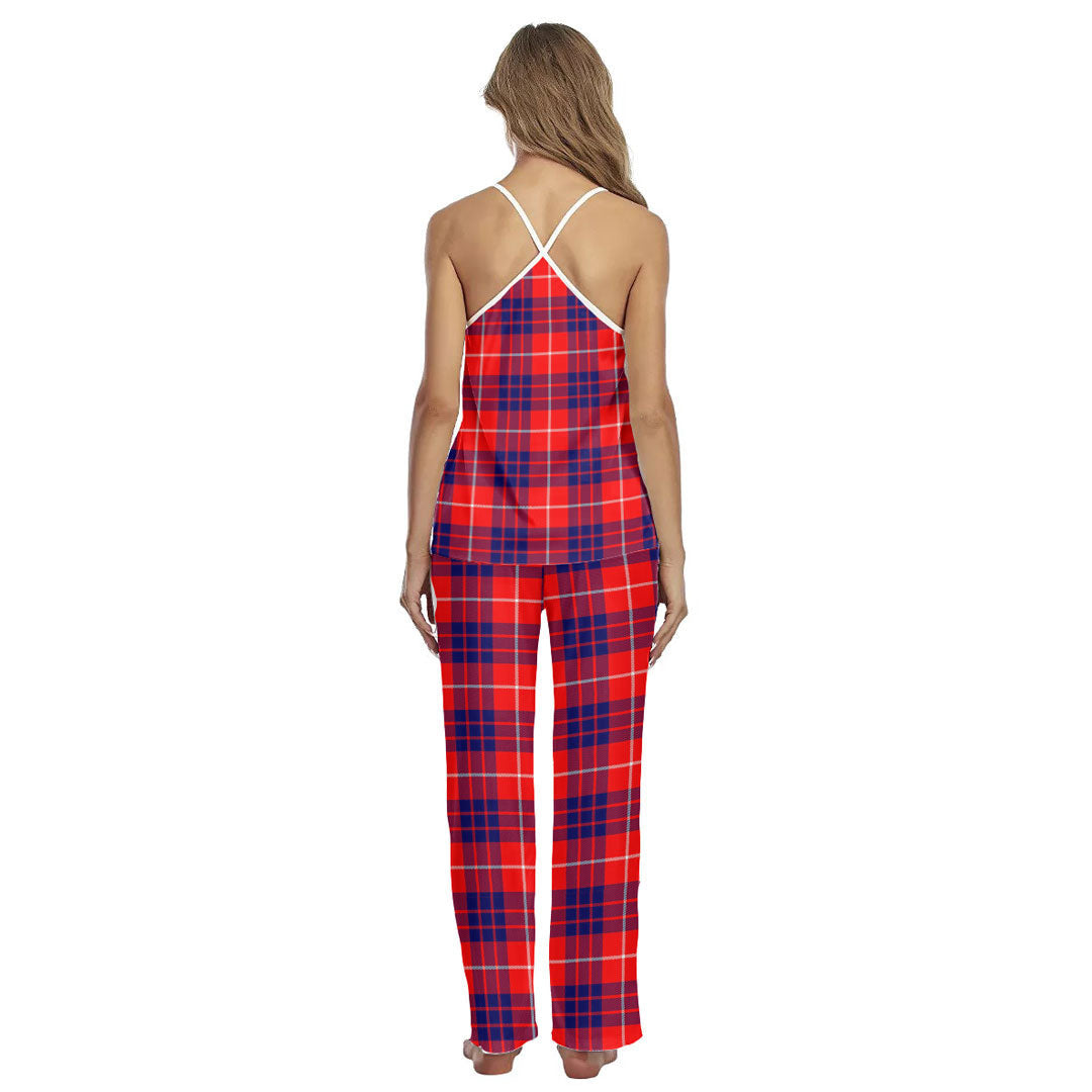 Hamilton Modern Tartan Plaid Cami Pajamas Sets