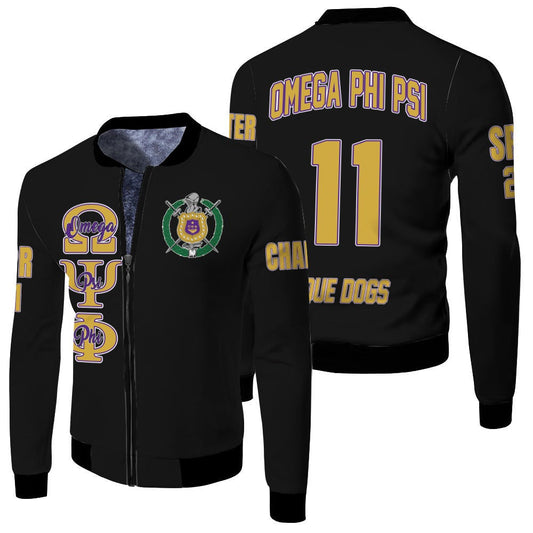 (Custom) Fraternity Jacket - Omega Psi Phi Fleece Winter Jacket