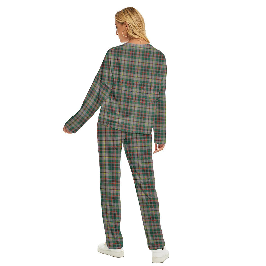 Craig Ancient Tartan Plaid Women's Pajama Suit