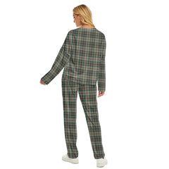 Craig Ancient Tartan Plaid Women's Pajama Suit