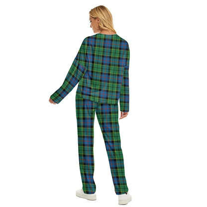 Forsyth Ancient Tartan Plaid Women's Pajama Suit