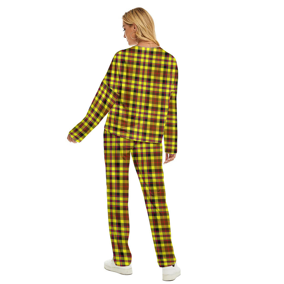 Jardine Tartan Plaid Women's Pajama Suit