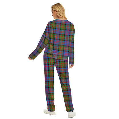 Carnegie Ancient Tartan Plaid Women's Pajama Suit