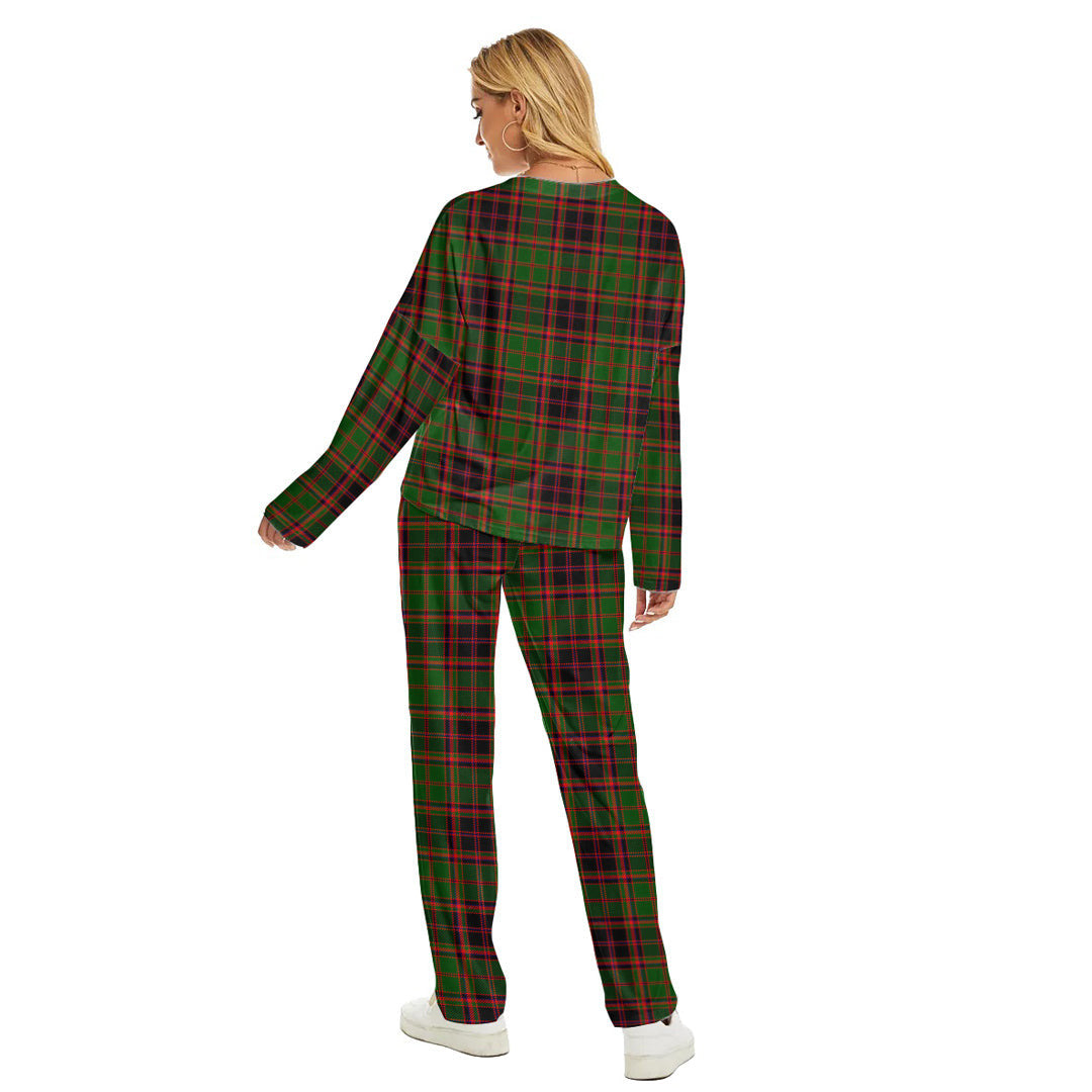 Buchan Modern Tartan Plaid Women's Pajama Suit