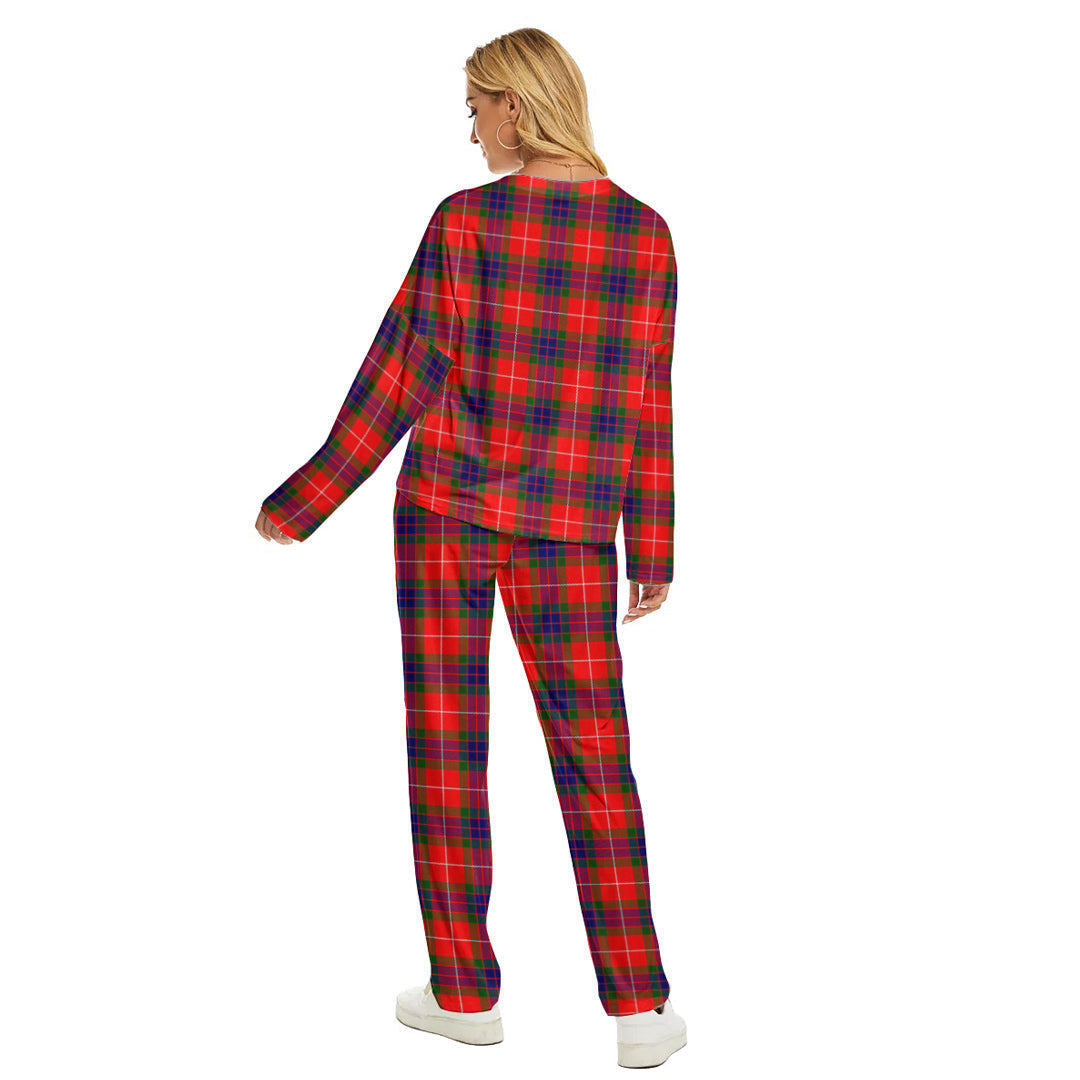 Fraser Modern Tartan Plaid Women's Pajama Suit