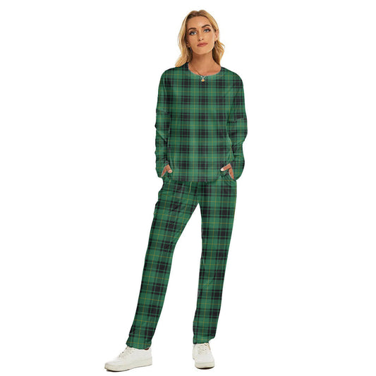 MacArthur Ancient Tartan Plaid Women's Pajama Suit