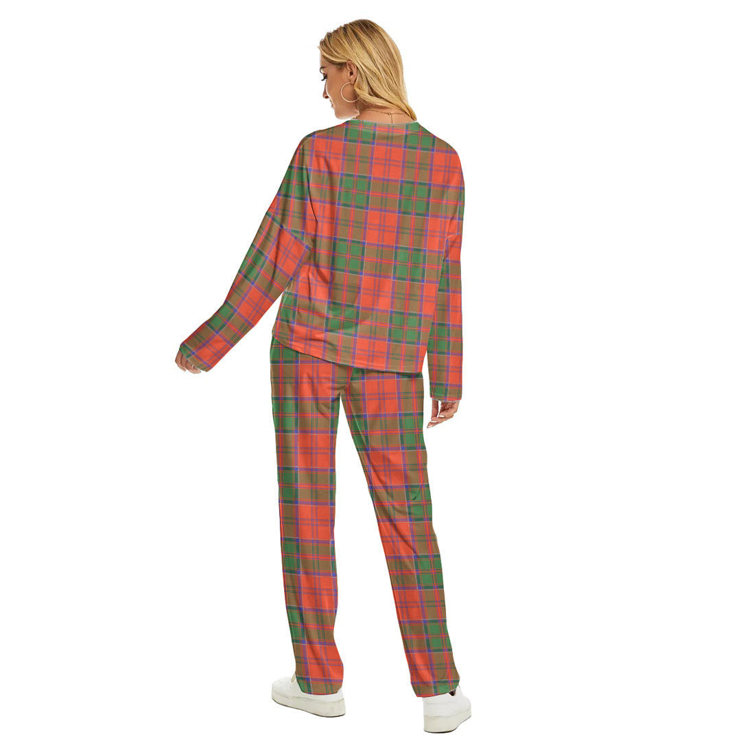 Grant Ancient Tartan Plaid Women's Pajama Suit