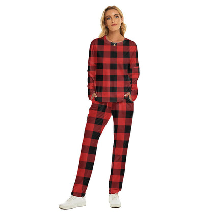 Rob Roy MacGregor Modern Tartan Plaid Women's Pajama Suit