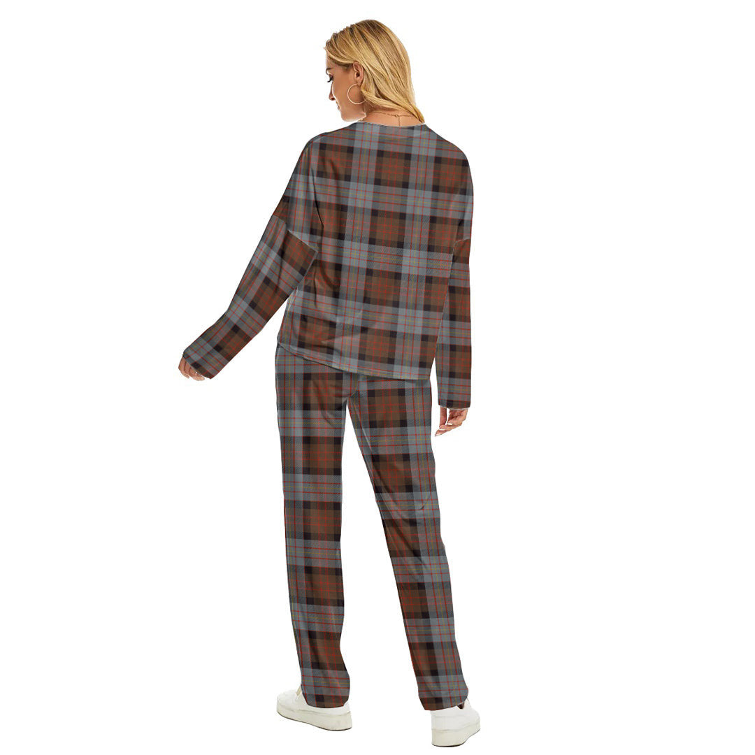 Cameron of Erracht Weathered Tartan Plaid Women's Pajama Suit