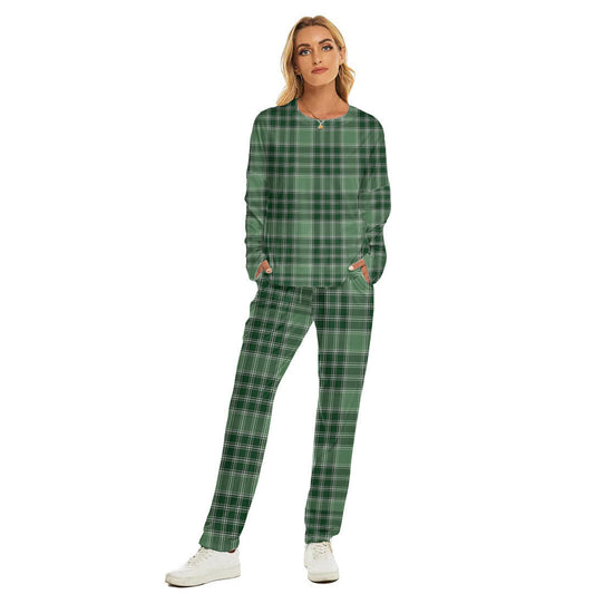 MacDonald Lord of the Isles Hunting Tartan Plaid Women's Pajama Suit